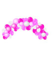 GUIRNALDA VIVALLOONS COLORES PASTEL ROSA