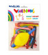 GLOBOS MOLDEABLES + INFLADOR B.10