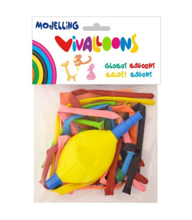 GLOBOS MOLDEABLES + INFLADOR B.10