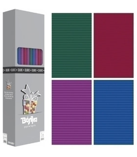 PAPEL REGALO RL.BK.1x3 COLORES (40)