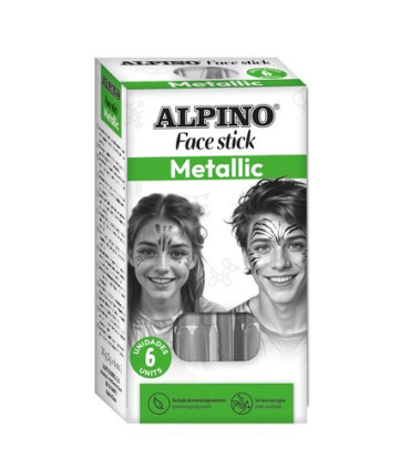 MAQUILL.ALPINO BARRA 5g FS C/6 PLATA