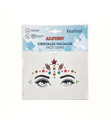 MAQUILL.ALPINO CRISTALES FACIALES FESTIV