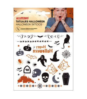 MAQUILL.ALPINO TATUAJE HALLOWEEN