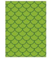 BOLSA DISFRAZ 56x70 IMPRESA ONDAS VERDE