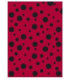 BOLSA DISFRAZ 56x70 IMPRESA TOPOS NEGRO