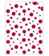 BOLSA DISFRAZ 56x70 IMPRESA TOPOS ROJO