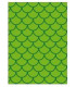 BOLSA DISFRAZ 65x90 IMPR.ONDAS VERDE
