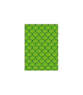 BOLSA DISFRAZ 65x90 IMPR.ONDAS VERDE