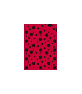 BOLSA DISFRAZ 65x90 IMPR.TOPOS NEGRO