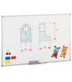 PIZARRA BLANCA 60X90 LACADA