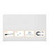 PIZARRA NOBO DIAMOND RD.1883x1053 BLANCA