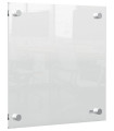 PIZARRA NOBO ACRIL. 30x30 MURAL TRANSP.