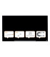 PIZARRA NOBO DIAMOND 1260x711 NEGRA