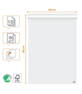 BLOC PIZARRA NOBO 600x850 CUAD. 10h