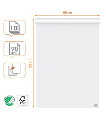 BLOC PIZARRA NOBO 600x850 CUAD. 10h