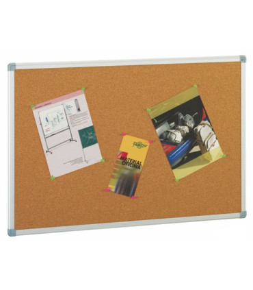 TABLERO CORCHO MARCO ALUMINIO 100 X 150