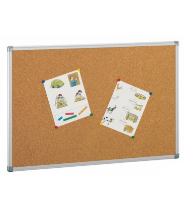 TABLERO CORCHO 122X244 M.ALUMINI