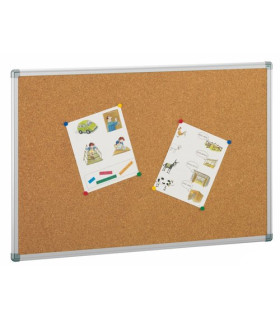 TABLERO CORCHO MARCO ALUMINIO 122X270