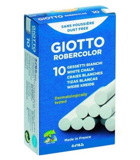 TIZAS  BLANCAS GIOTTO ROBERCOLOR EST. 10