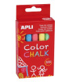 TIZAS COLORES APLI ESTUCHE DE 10