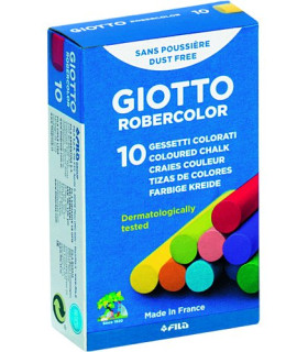 TIZAS  COLORES GIOTTO ROBERCOLOR EST. 10