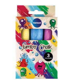 TIZAS COLORES CENTRUM JUMBO ESTUCHE de 3