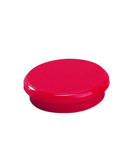 IMANES REDONDOS DAHLE 24 mm ROJO B/10