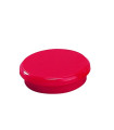 IMANES REDONDOS DAHLE 24 mm ROJO B/10
