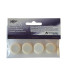 IMANES REDONDOS FAIBO 20 mm BLANCO B/4