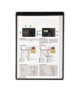 FUNDA TARIFOLD MAG.APERTURA SUP. A4 P/5