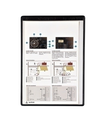 FUNDA TARIFOLD MAG.APERTURA SUP. A4 P/5
