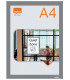 MARCO  MAG. AUTOADHESIVO A4 PLATA B/2
