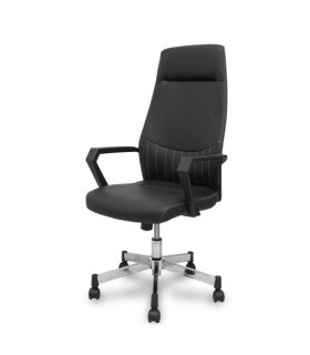 SILLA PIQUERAS OPTI520 SIMILPIEL NEGRO