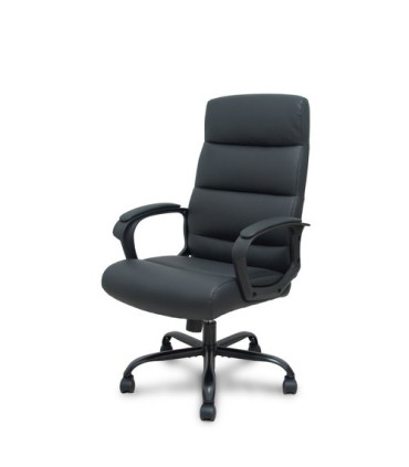 SILLA PIQUERAS OPTI545 SIMILPIEL NEGRO