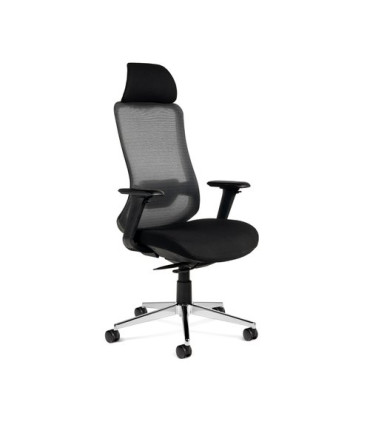 SILLA ROCADA RD-933-4 NEGRO CON BRAZOS