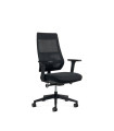 SILLA ROCADA RD-934M/4 NEGRO CON BRAZOS