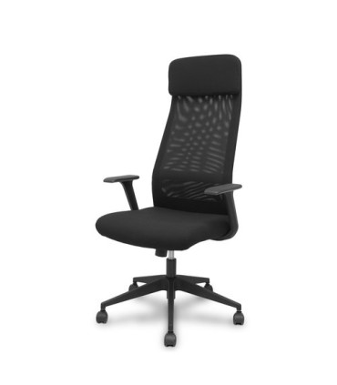 SILLA PIQUERAS PRO536 TAPIZADO NEGRO