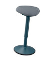 TABURETE LEITZ ERGO ALTO GRIS OSC