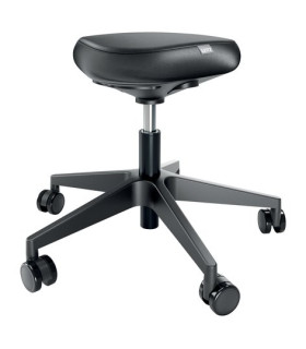 TABURETE LEITZ ERGO NEGRO