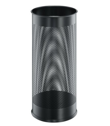 PARAGUERO DURABLE ACERO C/REJILLA NEGRO