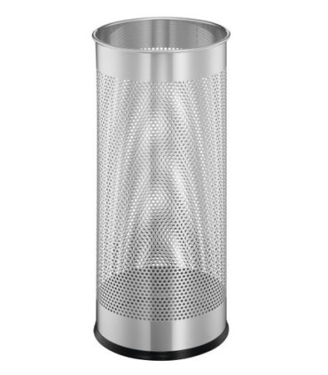 PARAGUERO DURABLE ACERO C/REJILLA PLATA