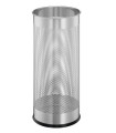 PARAGUERO DURABLE ACERO C/REJILLA PLATA