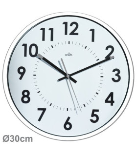 RELOJ PARED CEP ANALOGICO 30 CM BLANCO
