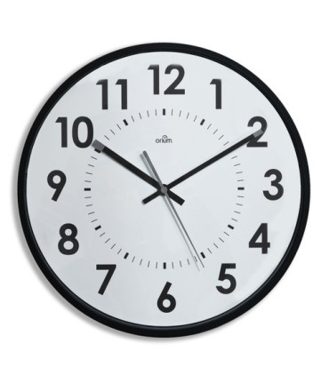 RELOJ PARED CEP ANALOGICO 30 CM NEGRO