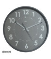 RELOJ PARED CEP ANALOGICO 30 CM GRIS