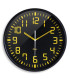 RELOJ PARED CEP ANALOGICO 30 CM NEGRO