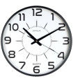 RELOJ PARED UNILUX MAXI POP NEGRO 37,5cm