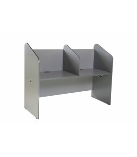 CALLCENTER ROCADA DOBLE ALUMINIO/GRIS