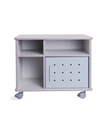 MESA ROCADA FOTOCOPIA ALTA GRIS RD-4020