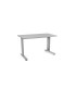 MESA ROCADA METAL 120x60 ALUMINIO/GRIS